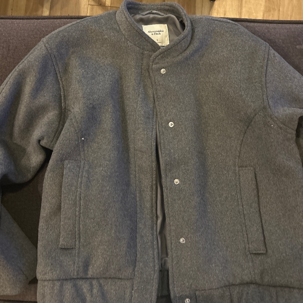 Abercrombie Wool Blend Bomber